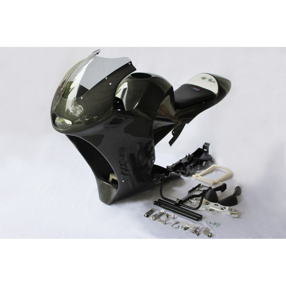 Kit carénages complet Mini Racer Xtreme Carbone, Honda 125 MSX SF