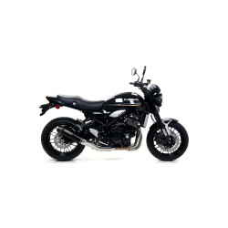 Silencieux Arrow Rebel Black embout carbone, Kawasaki Z900RS