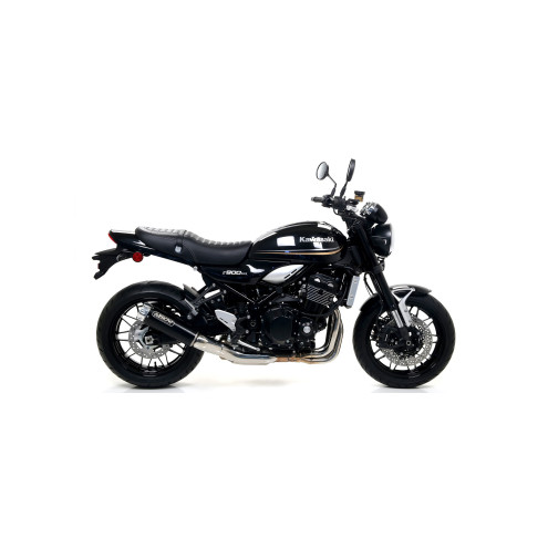 Silencieux Arrow Rebel Black embout alu, Kawasaki Z900RS