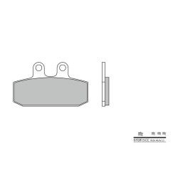 Plaquettes de frein avant Brembo 07GR13CC