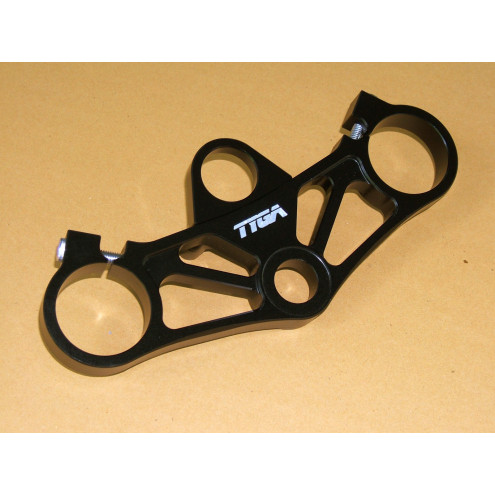 Té de fourche supérieur CNC noir, Suzuki RGV 250 VJ23 kit