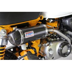 Ligne complète Tyga-Peformance haute silencieux Carbone, Honda 125 Monkey