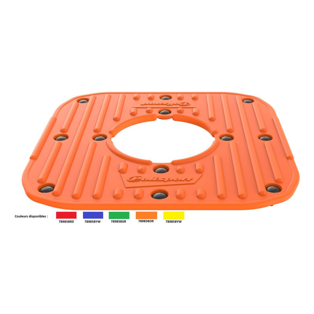 Caoutchouc de remplacement trépied POLISPORT orange Polisport 1 - AVSmoto Racing Parts 