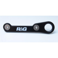 Platines pour sangles R&G RACING noir Honda CBR500R R&G RACING 2 - AVSmoto Racing Parts 