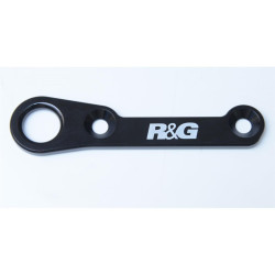 Platines pour sangles R&G RACING noir Honda CBR500R R&G RACING 3 - AVSmoto Racing Parts 