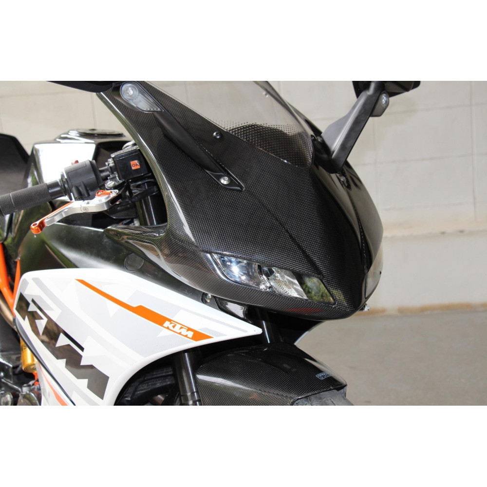 Kit carénage Tyga Eyes carbone, KTM RC 125-200-390 2013-21