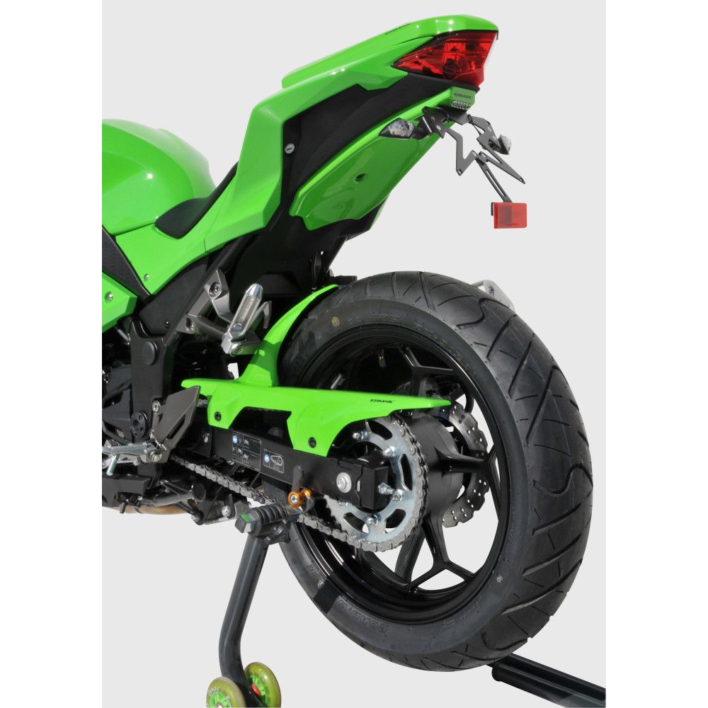 Déstockage Garde boue arrière brut Ermax Kawasaki 300 Ninja et Z 300 2013-17