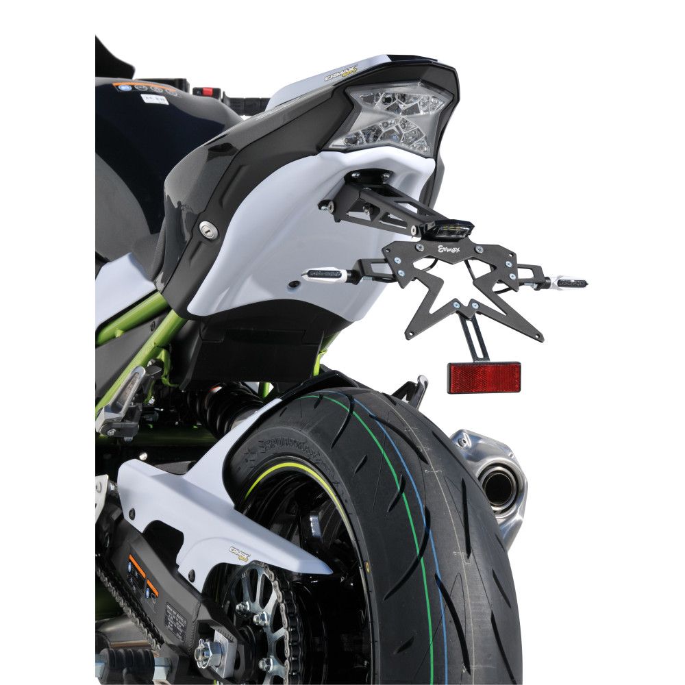 Passage de roue avec support de plaque Ermax pour Kawasaki Z 900 2017-2019