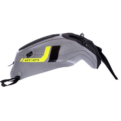 Protège réservoir Bagster gris jaune fluo Yamaha MT-07 2014-17