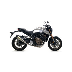 Silencieux Arrow X-Kone embout carbone Honda CB/CBR 650 R 2019-22