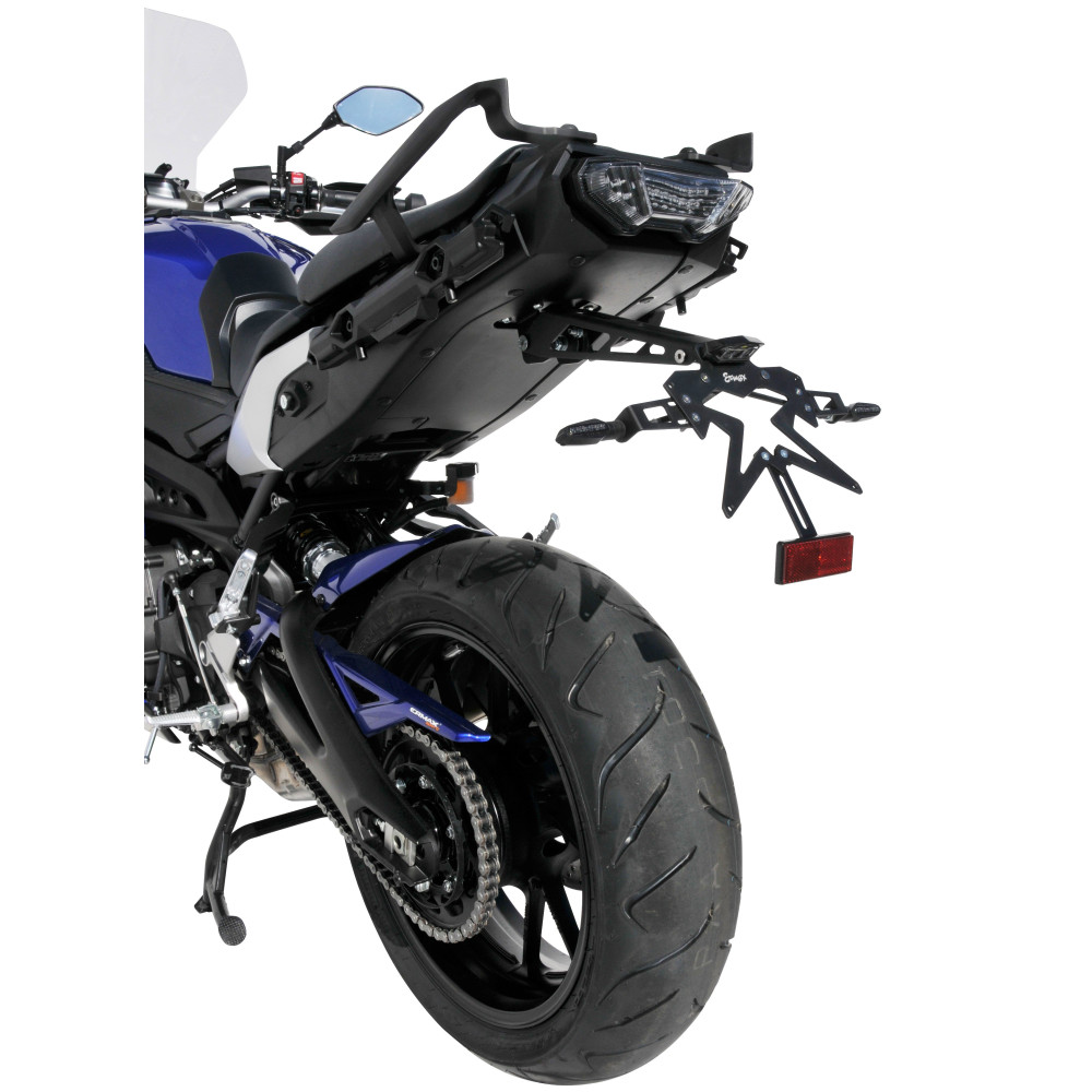 Support De Plaque Ermax Alu Noir Yamaha Mt Tracer