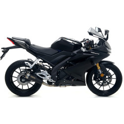 Silencieux Arrow Pro-Race Nichrom Noir Yamaha MT-125 YZF-R 2019-22