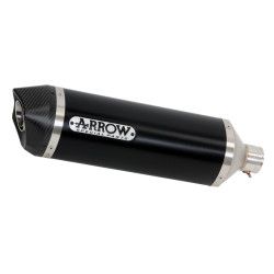 Echappement Arrow Race-Tech noir embout carbone, Honda CB 500 X 2019-20