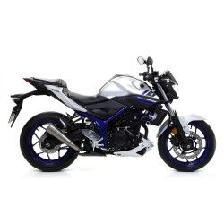 Echappement Arrow Pro-Race Dark, Yamaha MT-03 16-19 YZF-R3 15-18