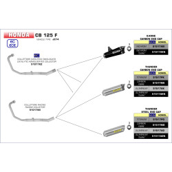 Collecteur Arrow Racing, Honda CB 125 F 2017-20