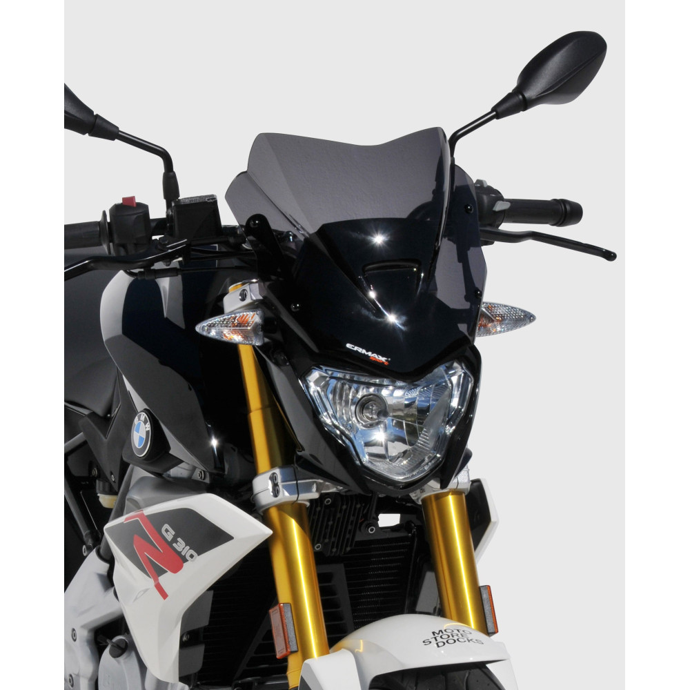 Saute vent sport 30 cm Ermax pour bmw G 310 R 2017-22