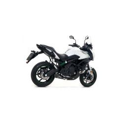 Silencieux Arrow X-Kone Noir embout carbone, Kawasaki Versys 650 2017-23