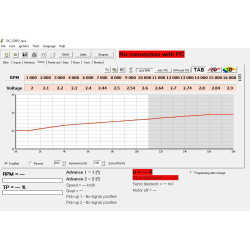 Boitier allumage programmable Ignitech DC-CDI-P2 Race, Honda 250 RS NX5