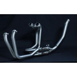 Ligne complète Tyga-Performance silencieux Inox embout carbone, Honda VFR 750 RC36 94-97