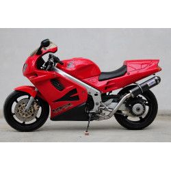 Ligne complète Tyga-Performance silencieux Full Carbone ovale, Honda VFR 750 RC36 94-97