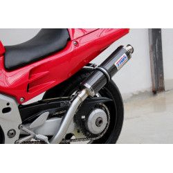 Ligne complète Tyga-Performance silencieux Carbone rond, Honda VFR 750 RC36 94-97