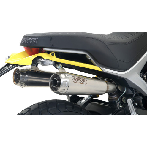 Silencieux Arrow Pro-Race Nichrom Ducati 1100 Scrambler 2018-20