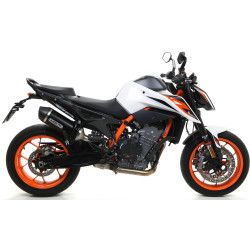 Silencieux Arrow Race-Tech noir embout carbone, KTM Duke 790-890