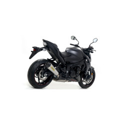 Silencieux Arrow X-Kone embout carbone, Suzuki GSX-S 1000 2015-20