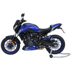 Garde boue arrière Evo 2 parties Ermax Yamaha MT-07 2021-