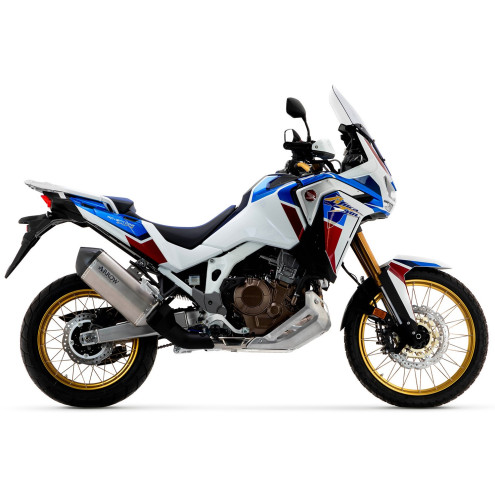 Silencieux Arrow SONORA Titane Noir HONDA CRF 1100L Africa Twin 2020-23