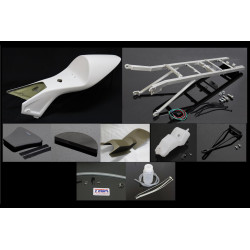 Kit carénage arrière piste boucle aluminium, Suzuki RGV 250