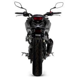 Ligne complète Arrow X-Kone noir Honda CB 125 R 21-22