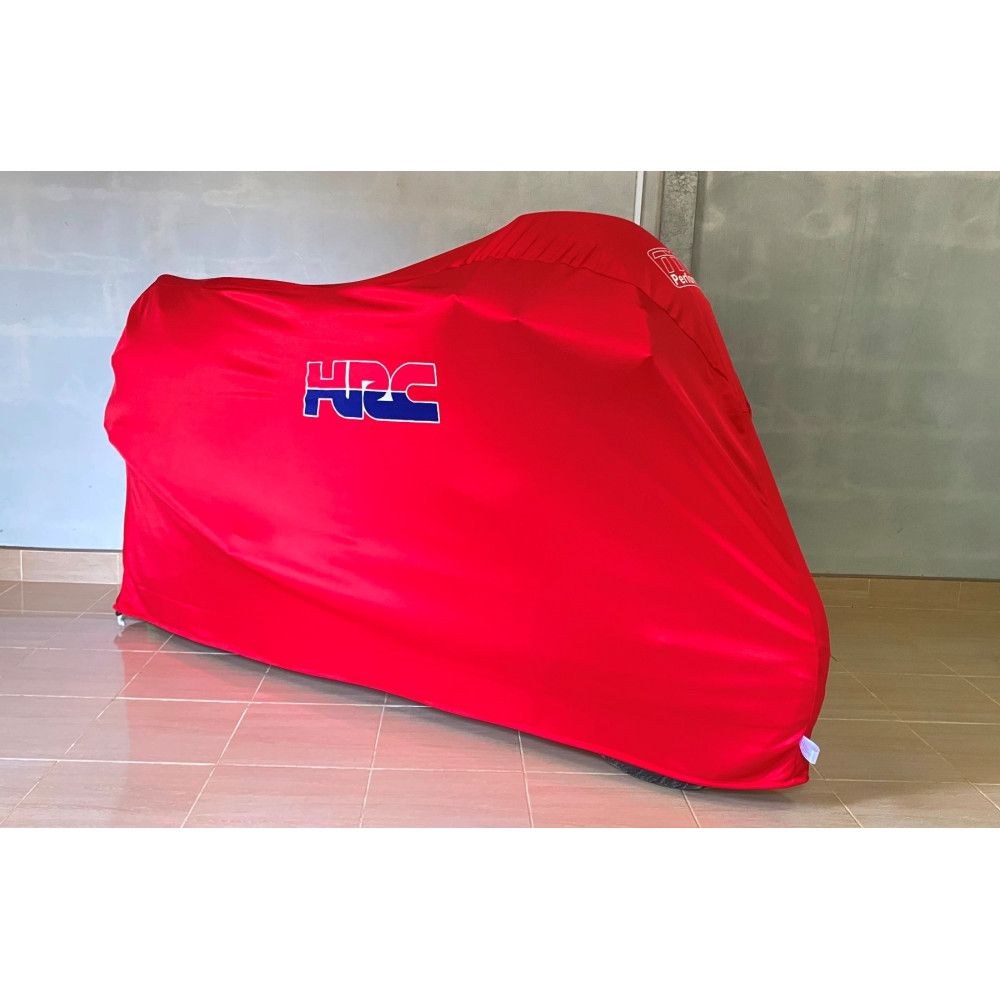 Housse de protection intérieur Honda HRC piste rouge