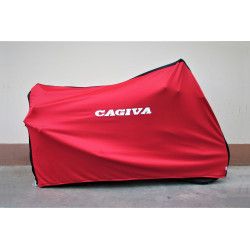 Housse de protection intérieur Cagiva rouge/noir