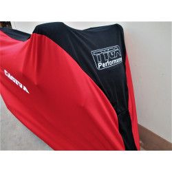 Housse de protection intérieur Cagiva rouge/noir