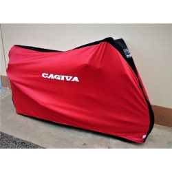 Housse de protection intérieur Cagiva rouge/noir