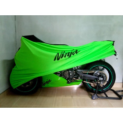 Housse de protection intérieur Kawasaki Ninja vert/noir