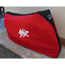 Housse de protection intérieur Honda NSR rouge/noir