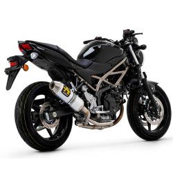 Silencieux Arrow aluminium, Suzuki SV 650 2016-22