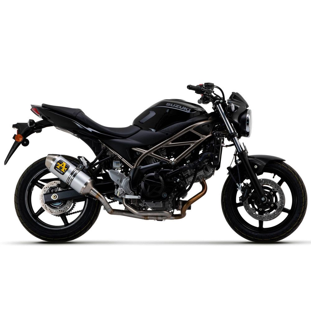 Silencieux Arrow aluminium, Suzuki SV 650 2016-22