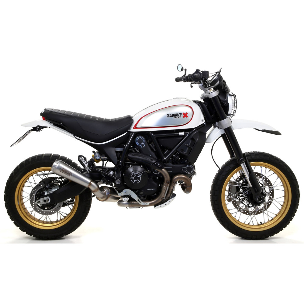 Silencieux Arrow Pro-Race Nichrom, Ducati Scrambler 800 Desert Sled 2017-20