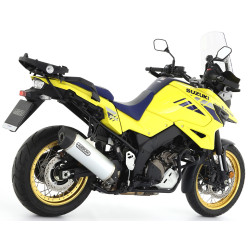 Silencieux Arrow Maxi Race-Tech Alu Noir Suzuki V-STROM 1050 2020-22