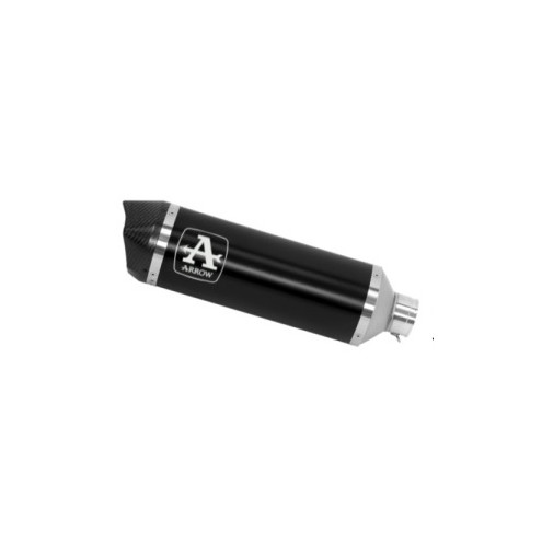 Silencieux Arrow Urban alu noir embout carbone Honda Forza 350 2021-