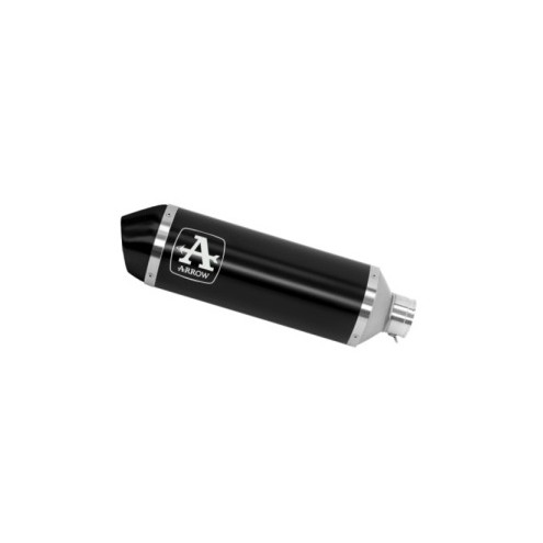 Silencieux Arrow Urban alu noir embout inox noir Honda Forza 350 2021-