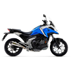 Silencieux Arrow X-Kone Nikrom embout carbone, Honda NC 750 X 2021-22