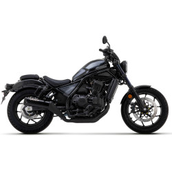 Silencieux Arrow Rebel embout alu noir, Honda CMX 1100 REBEL 2021-22