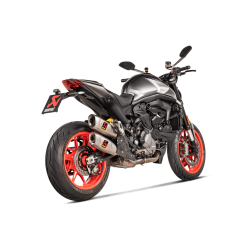 Pare chaleur Akrapovic carbone, Ducati Monster 2021-23