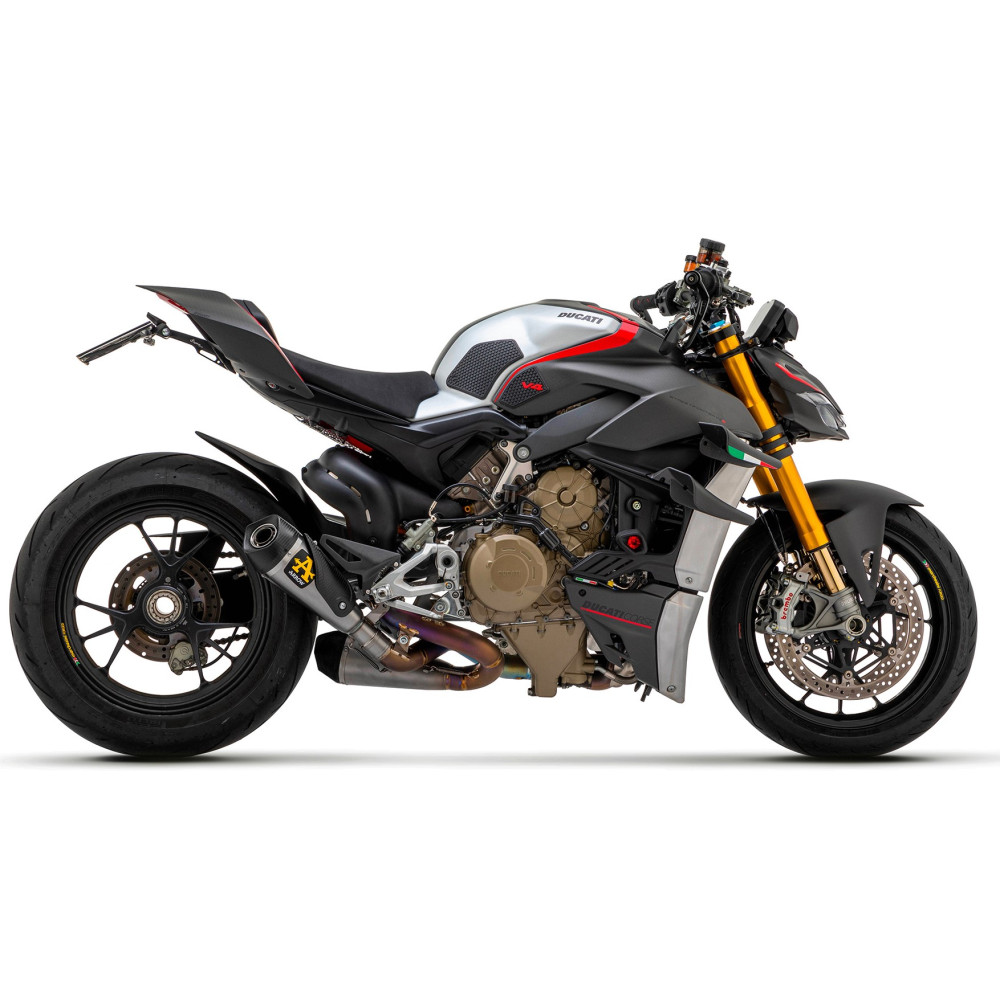 Demi ligne Arrow Works titane, Ducati Panigale V4 18-22 et Streetfighter V4 20-22