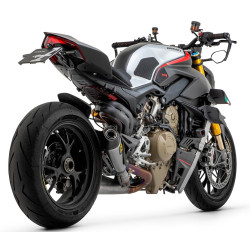 Demi ligne Arrow Works titane, Ducati Panigale V4 18-22 et Streetfighter V4 20-22