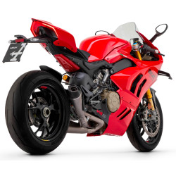 Demi ligne Arrow Works Full titane, Ducati Panigale V4 18-22 et Streetfighter V4 20-22